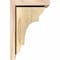 Ekena Millwork New Brighton Rough Sawn Corbel w/Backplate, Douglas Fir, 8"W x 8"D x 12"H COR08X08X12NEB01RDF - alternate 2